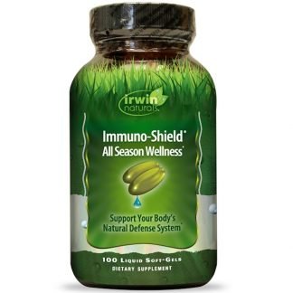 Irwin Naturals, イミュノシールド、オールシーズンウェルネス、 100液体ソフトジェル