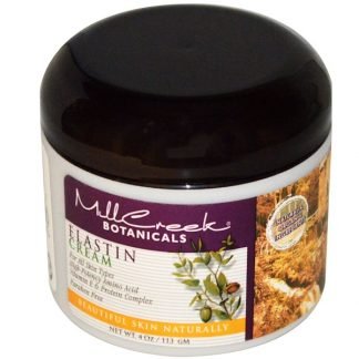 Mill Creek Botanicals, エラスチンクリーム、 4オンス (113 g)