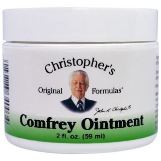 Christopher's Original Formulas, ヒレハリソウ軟膏, 2 液量オンス (59 ml)