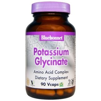 Bluebonnet Nutrition, グリシン酸カリウム、90 ベジキャップ