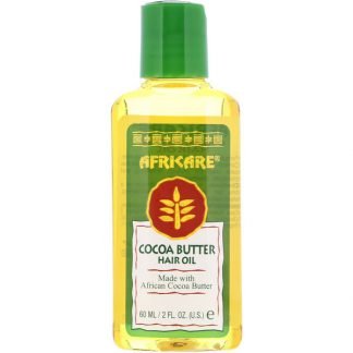 Cococare, アフリカーレ、ココアバター・ヘアオイル、2 液体オンス（60 ml）