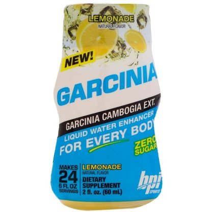 BPI Sports, ガルシニア・リキッドウォーターエンハンサー、レモネード、 2 fl oz (60 ml)