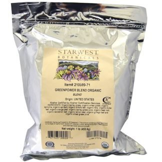 Starwest Botanicals, オーガニックグリーンパワーブレンド, 1ポンド（453.6 g）