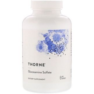 Thorne Research, グルコサミン硫酸, 180 ベジタリアンカプセル