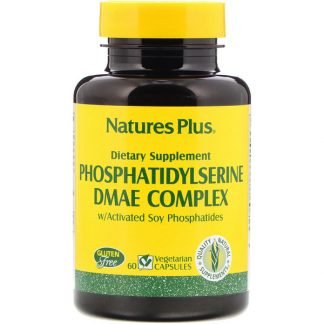 Nature's Plus, ホスファチジルセリンDMAEコンプレックス、ベジカプセル60粒