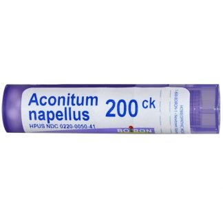 Boiron, Single Remedies, Aconitum Napellus, 200CK,約 80 粒