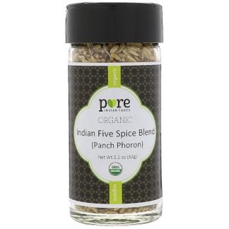 Pure Indian Foods, オーガニック・インド風5スパイスブレンド（パンチフォロン）、2.2 oz (62 g)