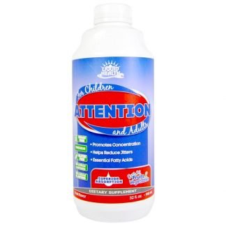 Liquid Health, アテンション、 フルーツフレーバー、 32 fl oz (946 ml)
