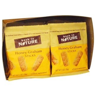 Back to Nature, ハニー・グラムスティック、8袋入り、各1 oz (28 g)