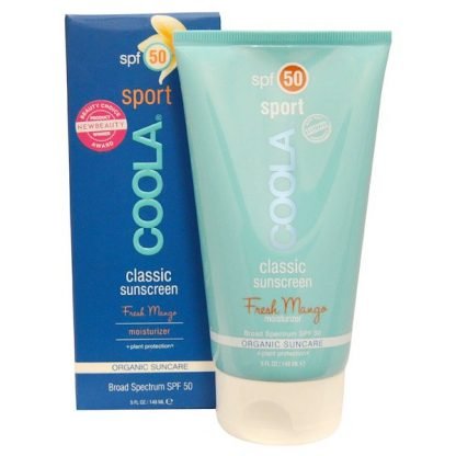 COOLA Organic Suncare Collection, 古典的日焼け止め, スポーツSPF 50, フレッシュマンゴー, 5液量オンス (148 ml)