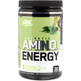 Optimum Nutrition, エッセンシャルアミノエナジー、スウィートミントティー、9.5 oz (270 g)