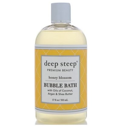 Deep Steep, Bubble Bath, Honey Blossom, 17 fl oz (503 ml)