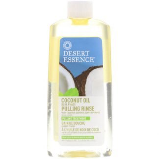 Desert Essence, Coconut Oil Pulling Rinse, 8 fl oz (240 ml)