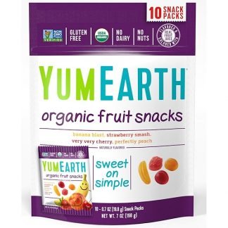 YumEarth, オーガニックフルーツスナック、オリジナル、10パック、各0.7 oz (19.8 g)