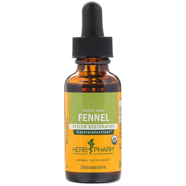 Herb Pharm, Fennel, Mature Seed, 1 fl oz (30 ml)