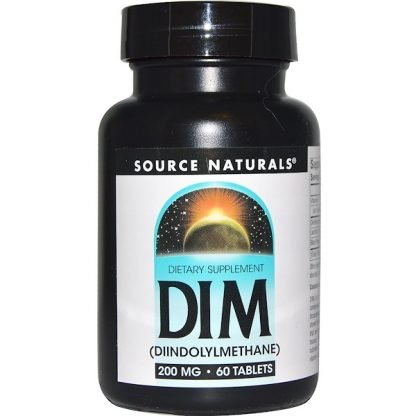 Source Naturals, DIM（ジインドリルメタン）200 mg、60錠