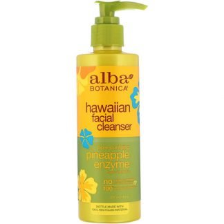 Alba Botanica, フェイシャルクレンザー, パイナップル酵素, 8 fl oz (237 ml)