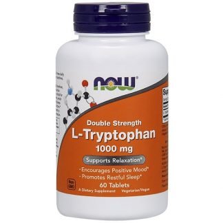 Now Foods, L-トリプトファン、 1000 mg、 60錠
