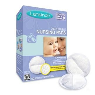 Lansinoh, 使い捨てナーシング･パッド、個別包装されたパッド60個入り