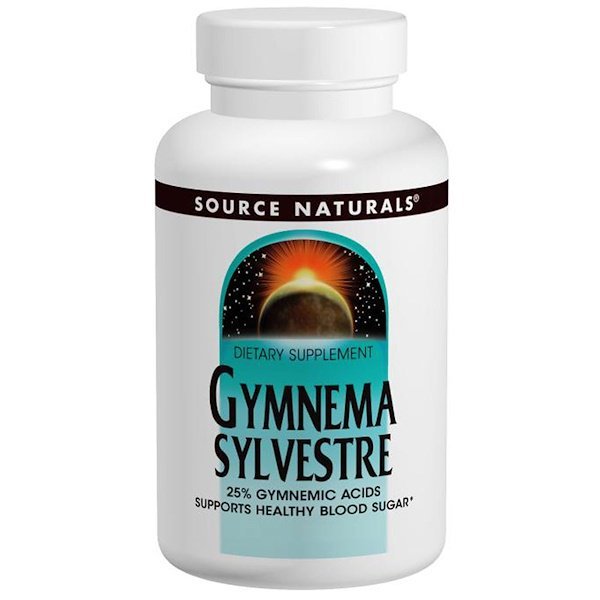 Source Naturals, ギムネマ シルベスタ, 450 mg, 120 粒