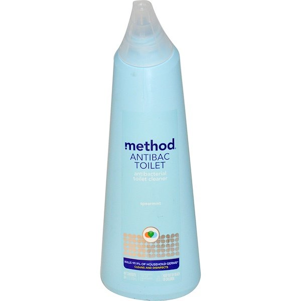 Method, Antibac トイレ, スペアミント, 24 fl oz (709 ml)