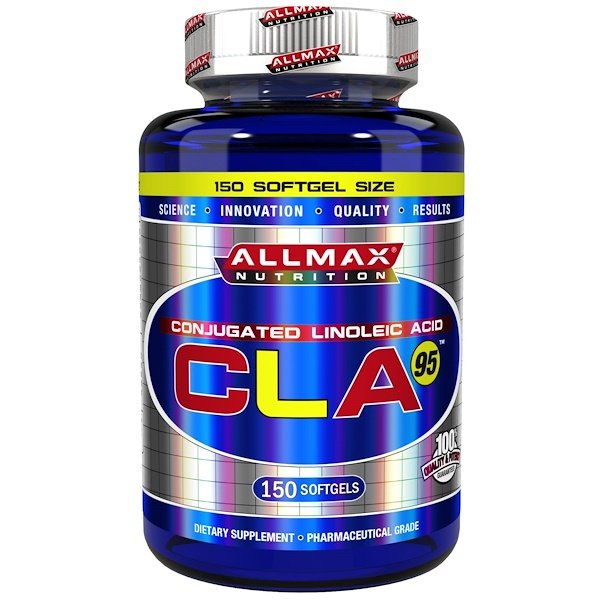 ALLMAX Nutrition, CLA 95、最高純度95%のCLAアイソマー量、150ソフトジェル