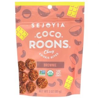 Sejoyia, ココルーンズ、チュウイークッキーバイト、ブラウニー、3オンス（85g）