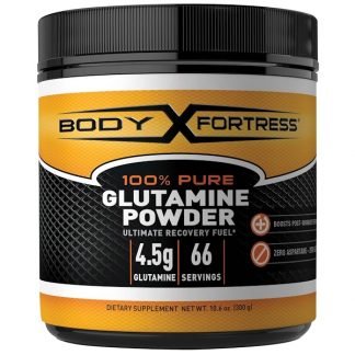 Body Fortress, 100% 純グルタミン・パウダー、 10.6 オンス(300 g)