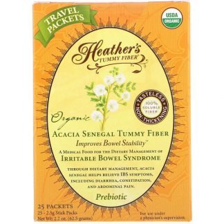 Heather's Tummy Care, タミーファイバー™, オーガニック, アカシアセネガル タミーファイバー, 1 包