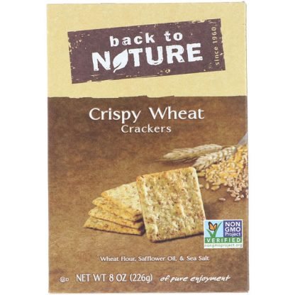 Back to Nature, クリスピー・ウィート・クラッカー、 8 オンス (226 g)