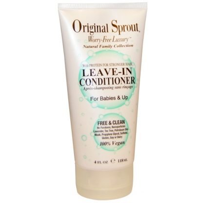 Original Sprout , 洗い流さないコンディショナー、0歳から使用可、4 fl oz (118 ml)