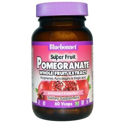 Bluebonnet Nutrition, ザクロ・ホールフルーツ・エキス、60 ベジキャップ