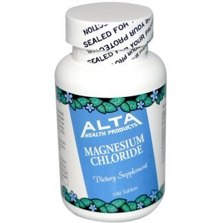 Alta Health, 塩化マグネシウム, 100 錠剤