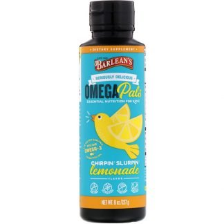 Barlean's, キッズオメガスワール、フィッシュオイル、レモネード、8 oz (227 g)
