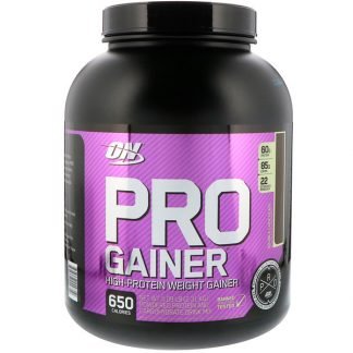 Optimum Nutrition, PRO GAINER（プロゲイナー）、ハイプロテインウェイトゲイナー、ダブルチョコレート、2.31kg（5.09ポンド）