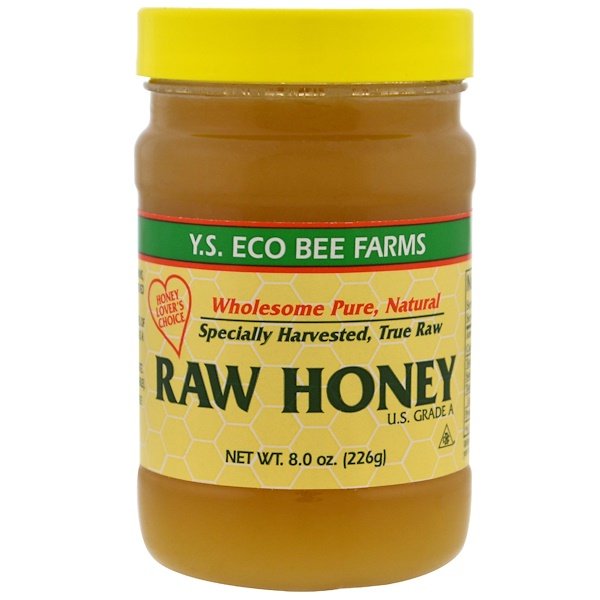 Y.S. Eco Bee Farms, 未加工ハチミツ、8.0 oz (226 g)