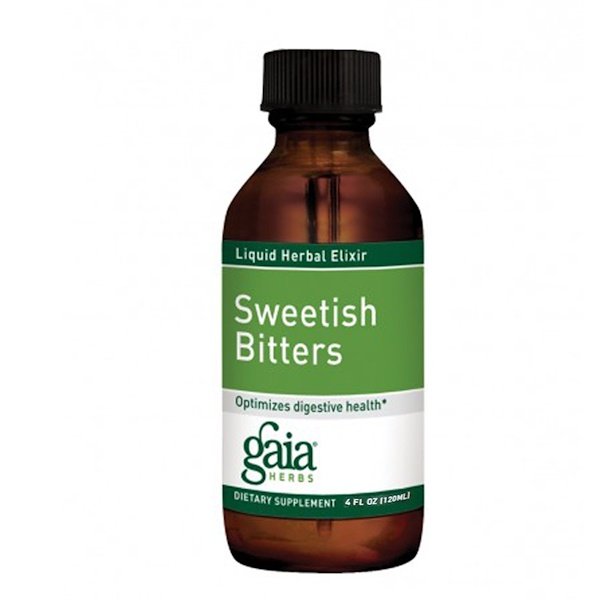 Gaia Herbs, スイーティッシュビターズ、 4液量オンス (120 ml)
