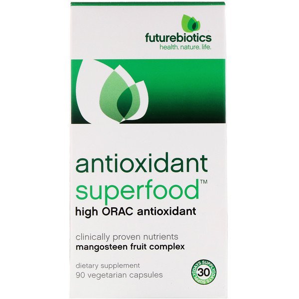 FutureBiotics, Antioxidant Superfood, High ORAC Antioxidant, 90 Vegetarian Capsules