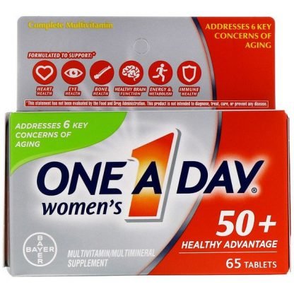 One-A-Day, Women's 50+, Healthy Advantage, 65 Tablets