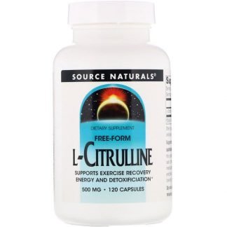 Source Naturals, L-シトルリン, 500 mg, 120 カプセル