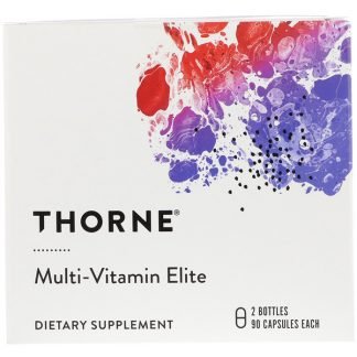 Thorne Research, マルチビタミンエリート、ボトル2本、各90カプセル