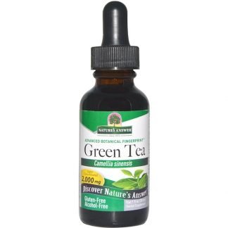 Nature's Answer, グリーンティー、アルコールフリー、 1液量オンス (30 ml)