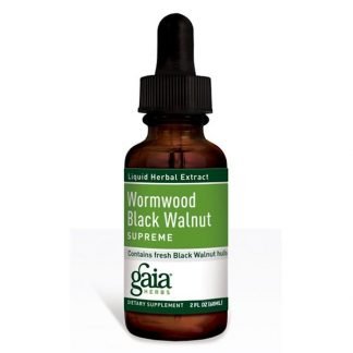 Gaia Herbs, ウォームウッドブラックウォールナッツスプリーム、 2液量オンス (60 ml)