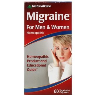 NaturalCare, 偏頭痛、 男性・女性用、 60カプセル