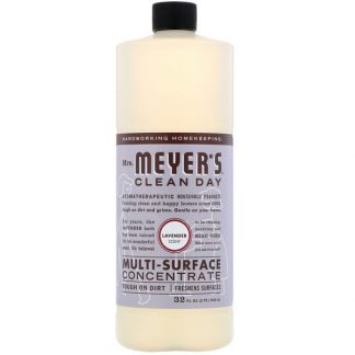 Mrs. Meyers Clean Day, マルチサーフェス 濃縮液、ラベンダー の香り、32 fl oz (946 ml)