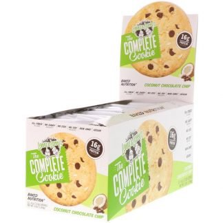Lenny & Larry's, The Complete Cookie, Coconut Chocolate Chip, 12  Cookies, 4 oz (113 g) Each (Discontinued Item)
