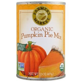 Farmer's Market Foods, オーガニック・パンプキンパイミックス、15 oz (425 g)