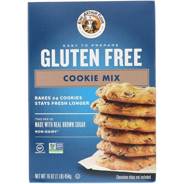 King Arthur Flour, グルテンフリー クッキーミックス, 16 オンス (454 g) (Discontinued Item)