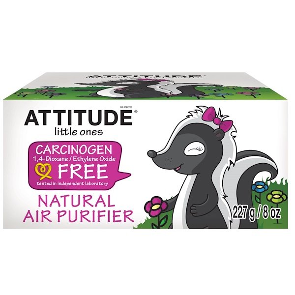 ATTITUDE, おちびちゃん、天然空気清浄剤、8オンス(227 g)