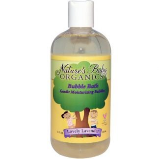 Nature's Baby Organics, バブルバス、ラブリーラベンダー、12 fl oz (355 ml)